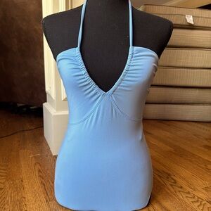 Baby blue bodysuit